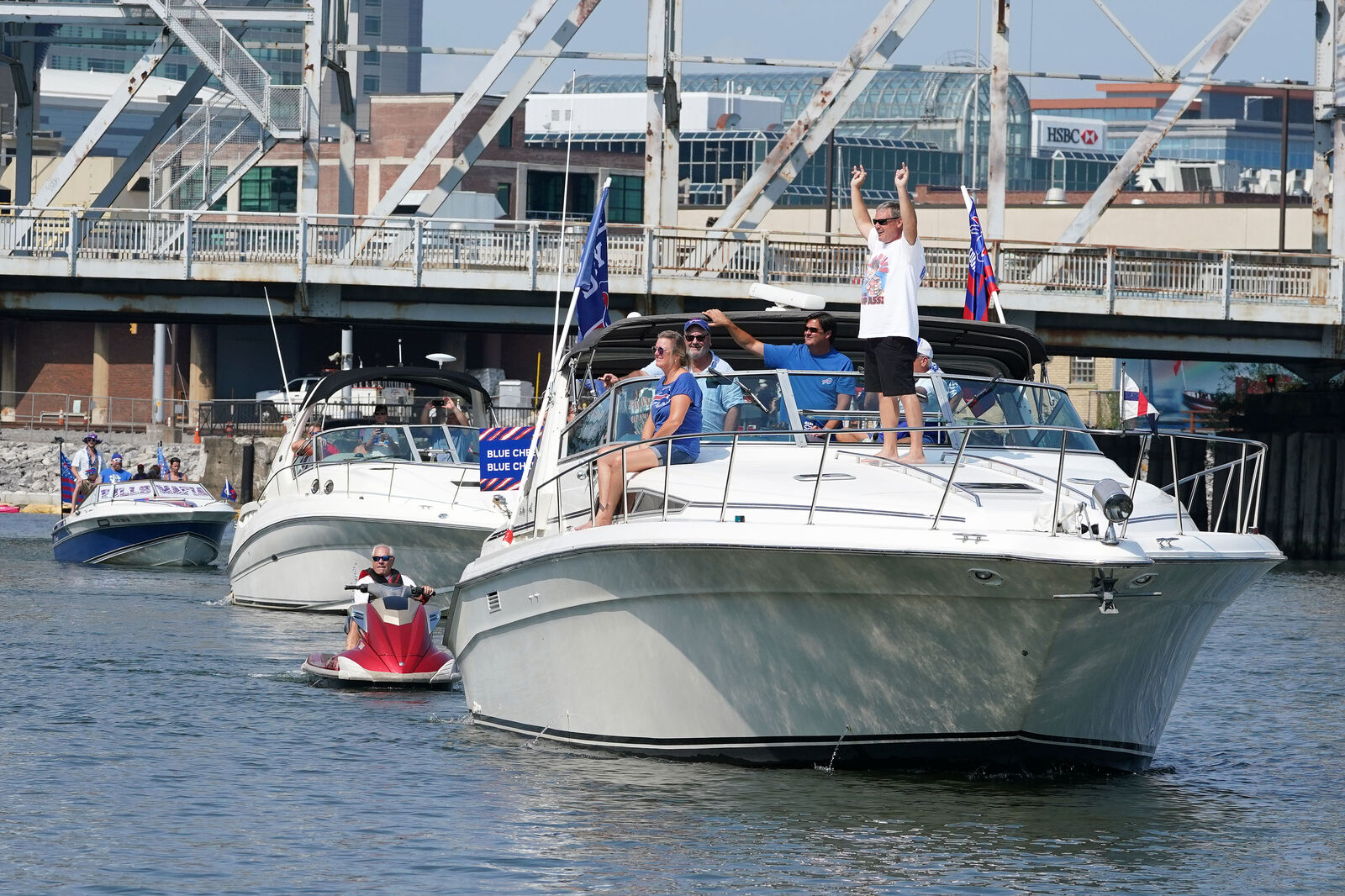 Bills Mafia Boat Parade